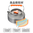 原始人（The Primitive）户外烧水壶泡茶用露营炊具便携明火煮水野炊茶壶野营用品 煮茶套餐A：1.1L水壶+炉头