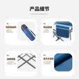 威野营（V-CAMP）折叠躺椅户外折叠椅午休椅露营椅子钓鱼椅沙滩椅可坐可躺