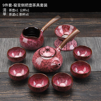 備前焼　急須と茶碗6個　木箱あり 備前焼 小西陶古 急須と茶碗6個 木箱あり 職人技 伝統工芸