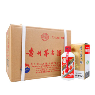 Amazon.co.jp: 貴州茅台酒 飛天 アルコール53度200ml 2019年 箱