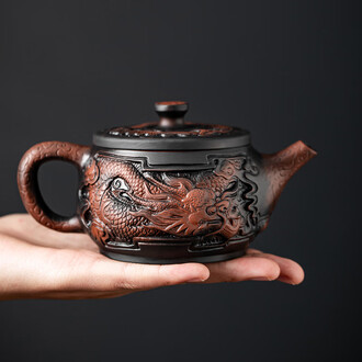 紫砂壺 中国茶器 極上品 本物 古美術品 煎茶器 朱泥急須 宜 紫砂