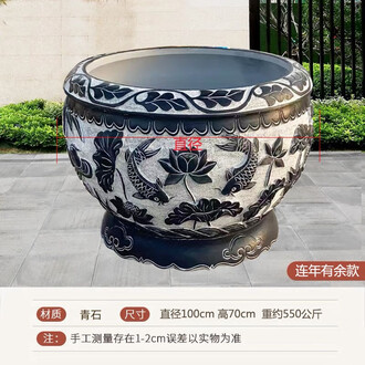 特大荷花缸 • 金魚缸 泡泡釉高温陶瓷缸养金鱼缸特大缸睡莲荷花盆碗莲