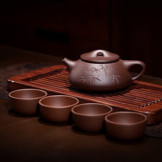 ★ 紫砂　茶壺　顧景舟　★ 宜興　急須　茶道　江蘇省　茶道具 楽天市場】宜興紫砂壺・水平壺（徐年鳳） 160ml : 天香茶行