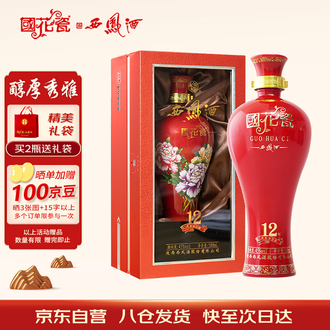 国花瓷西凤12年排行榜- 京东