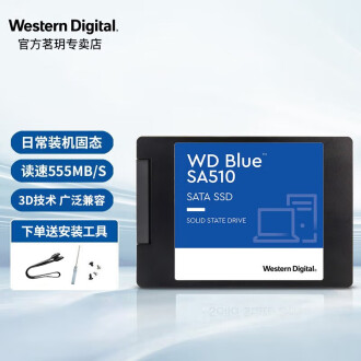 WD Blue 4TB SA510 2.5 Internal Solid State Drive SSD - WDS400T3B0A 