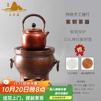 民間収集 鉄製 銅蓋回紋 鉄壺 茶壺 酒壺 急須 茶道具 煎茶道具 稀少 收蔵品 鋳心ノ工房［鉄瓶・平つぼ(ひらつぼ）］