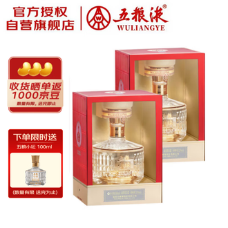 五粮液 52% 500ml ＋50ml 専用ケース付き 五粮液 2021 未開栓 500ml 52% ケース未開封 袋付き 白酒 中国酒