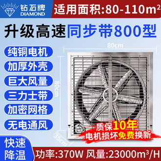 業務用有压换气扇 工业用有压换气扇 寸工业排风扇品牌排行榜- 十大品牌- 京东