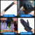 一次性手套黑色丁腈乳胶橡胶加厚耐磨丁晴检查防护专用 标准型黑色丁腈手套[2盒共200只 S