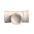 卓炫（ZHUOXUAN)     PVC排水管件 立管检查口 PVC立检  Φ50（10个装）