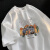 乔慧雅棉女士短袖t恤女2024新款夏季时尚洋气设计感小众减龄上衣 E552*白色高质量棉 M (80-100斤)