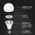 佛山照明（FSL）led灯泡E27螺口大功率节能灯超亮小灯泡球泡灯超炫系列10W 黄光（五只装）
