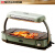 海氏（Hauswirt）无烟快烤炉电烧烤炉 V6家用烤肉盘电烤盘多功能烤肉机复古绿