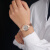 天梭（TISSOT） 手表弗拉明戈系列钢带石英女表瑞士 休闲商务 送女友礼物
