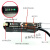 光纤放大器光纤传感器探头E3X-NA11对射漫反射感应光电开关 配对射一米M6光纤线