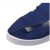 瑞可特 RZF03 防静电鞋 工厂无尘车间四孔鞋 透气网孔鞋 PVC四孔帆布鞋蓝色 38码 