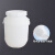 专用白色桶 加厚塑料手提桶 专用圆形水桶  塑料50L  圆形桶带盖 白色50L