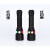定制适用铁路强光信号手电筒红绿白/红黄白三色救生防护灯带磁铁 A款红绿白手电+1电池+直充