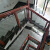 家里楼梯装修用的网红钢化玻璃楼梯扶手现代家用室内阳台栏杆白实木别墅护栏定制的 实木扶手+普白玻璃(不含槽)