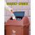 上海垃圾分类垃圾桶干湿分离大号小区果皮箱小区物业垃圾箱带盖 60升无盖上海桶可回收物蓝色