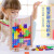 俄罗斯方块积木拼图3儿童4到6岁以上5男孩女孩启智早教拼装玩具 榉木俄罗斯方块