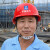 勇盾abs安全帽工地建筑国标头盔工程透气领导白施工定制印刷logo印字 O型-黄色