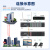 慧谷 电话光端机PCM语音光端机光纤收发器延长器 64路电话+2路百兆网络80公里 HG-8164P2E-80 FC圆口