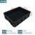 卉圳 防静电周转箱 560*430*145mm 零件盒黑色物料整理箱塑料箱HP647