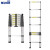 定制 BGA23 多功能铝合金 竹节直梯 加厚升降折叠梯子 单面直梯3.8米 伸缩梯