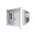 集装箱移动房定制住人办公室工地临时彩钢房组装可拆卸活动板房 乳白色 3x6x2.8m