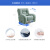 芝华仕（CHEERS）头等舱法式复古科技布功能沙发小户型单人沙发芝华士30291 水蓝色-手动躺摇转 延期发货（详询客服）