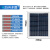 12v太阳能充电板50瓦24V电池板100W太阳能光伏发电板200w300W 25W多晶（360*440）