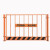 工地基坑围栏施工围挡栏杆工程安全警示护栏定型化临边防护栏户外作业 1.2*2米*6.3kg【竖管款】
