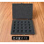 芯片样品盒收纳盒黑色 凹槽格子海绵ic电子模块存放试验周转 内格11*11mm，外尺寸92*120*16mm