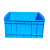 贾思德 正方形箱 400方箱 长385宽385高200塑料 蓝