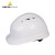代尔塔 DELTAPLUS 102012 PP安全帽防砸透气 建筑工地设备生产 不含下颚带1顶白色