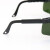 金固牢 KCAA-410 电焊眼镜 焊工眼镜专用墨镜工业防护防强光防激光防打眼护目镜 墨绿色