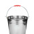 兰诗（LAUTEE）DA2198 加厚不锈钢提水桶手提桶多用大水桶储水桶 加厚无磁32cm