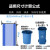 全生物可降解大号垃圾袋分类环卫特大号商用中号可回收环保垃圾袋 60*80蓝色3卷【45只】 加厚