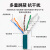 京普联盛 工业高柔网线 A型8芯公头转RJ45工业拖链电缆 屏蔽耐折弯耐磨康耐视传感器线1米 JPLS-GRWX161