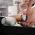 Bincoo咖啡机手柄51mm咖啡萃取手柄配件通用有底意式不锈钢手柄改装套装 【51mm】黑色双嘴手柄