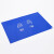 星工（XINGGONG）防静电粘尘垫 除尘沾灰地板胶无尘地垫脚垫 蓝色 45*60cm*300层