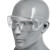 沙漠护目镜学生眼镜框通用保护角磨机眼罩多功能车床防尘滑雪跑步 封闭式防雾款1副装