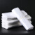 ubag 白色透明塑料袋加厚包装袋一次性打包袋马甲袋子100个装48*70cm含提手