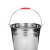 兰诗（LAUTEE）DA2193 加厚不锈钢提水桶手提桶多用大水桶储水桶 带磁26cm