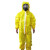 sf6防化服带帽连体耐酸碱3.4.5.6.型防护服EN1149 黄色 L