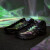 亚瑟士ASICS男鞋网面跑鞋减震运动鞋透气跑步鞋GEL-FLUX 4【HB】 黑色/黑色（夜跑款） 45