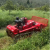 探航履带式遥控割草机 边坡小型碎草机 多功能果园除草还田机 红色工作宽度1米