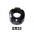 雕刻机主轴电机ER夹具ER25夹头1丝高精度昌盛电主轴夹筒高强度 ER25-夹头-12-1丝