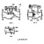 法兰止回阀，碳钢/铸铁止回阀，规格DN25-DN200，单价/只 铸铁止回阀DN200